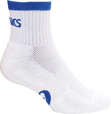 Asics Pace Quarter Sock - White/Royal