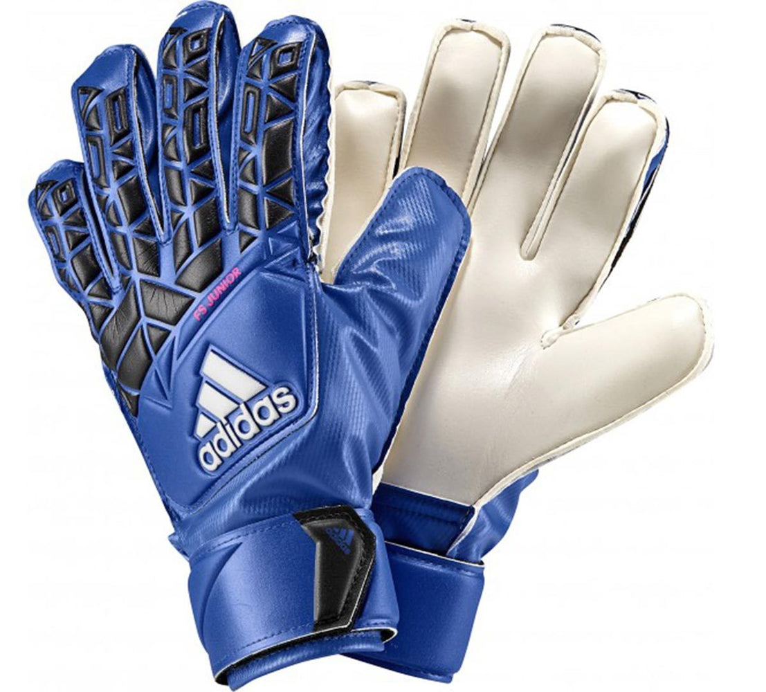 Adidas Ace Junior Soccer Goalkeeping Gloves - Blue/Black/White