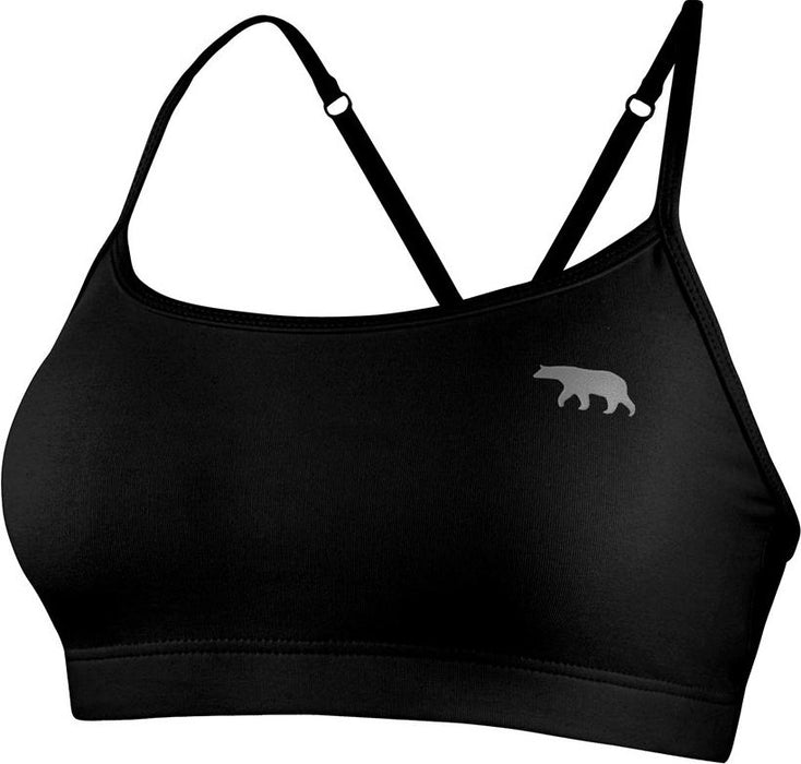 Running Bare Womens Microlite Push Up Crop