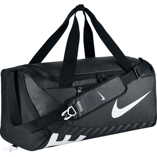 Nike Alpha Adapt Cross Body Medium Duffel Bag - Black/White