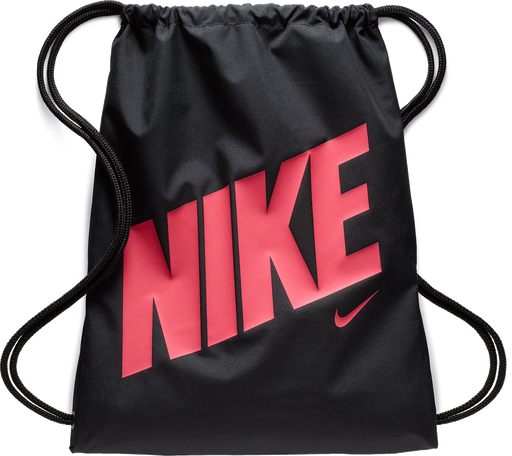 Nike Young Athletes Graphic Gym Sack - Black/Rush Pink