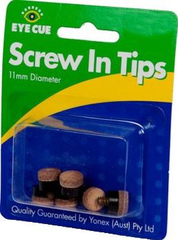 Josan 6pk Screw In Cue Tips