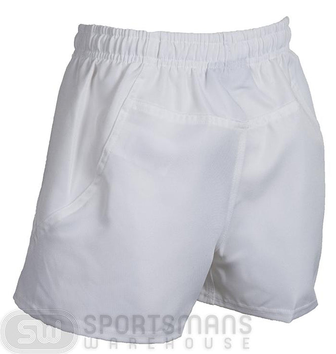 BLK Boys Tek Rugby Shorts - White