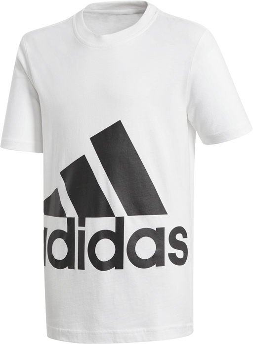 Adidas Boys Big Logo Tee - White/Black