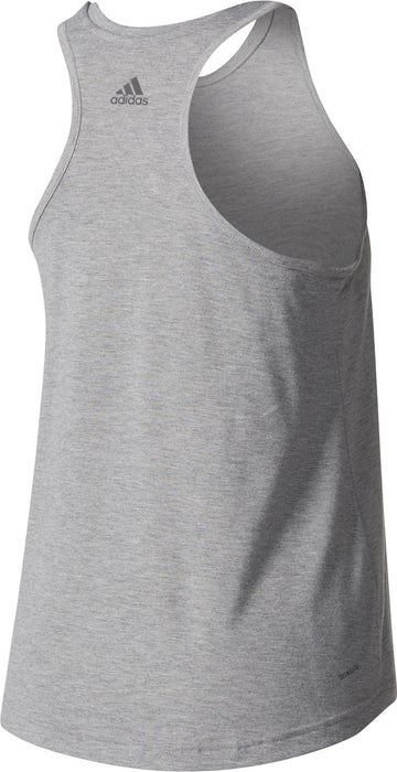 Adidas Womens Solid Cool Tank - Grey