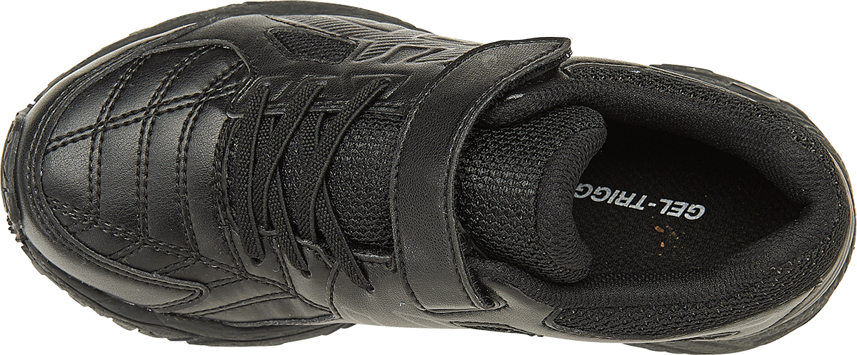 Asics Gel Trigger 12 Velcro Junior Cross Training Shoe - Black