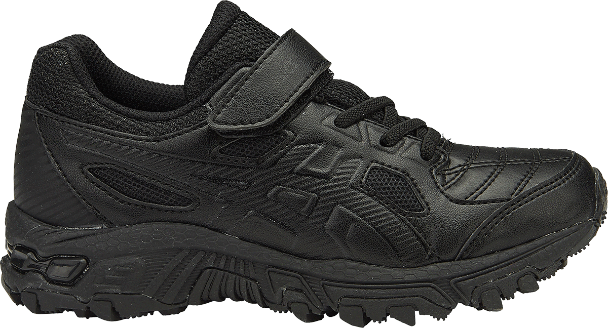 Asics Gel Trigger 12 Velcro Junior Cross Training Shoe - Black