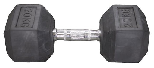 Hce Rubber Hex 20Kg Dumbbell