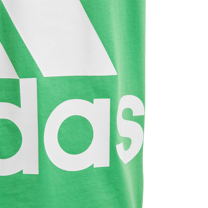 Adidas Boys Big Logo Tee - Energy Green