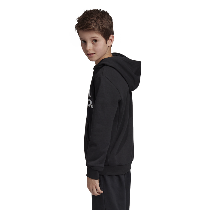 Adidas Boys Bos Hoodie - Black/White