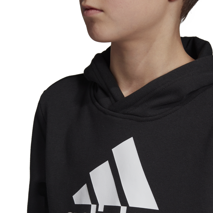 Adidas Boys Bos Hoodie - Black/White