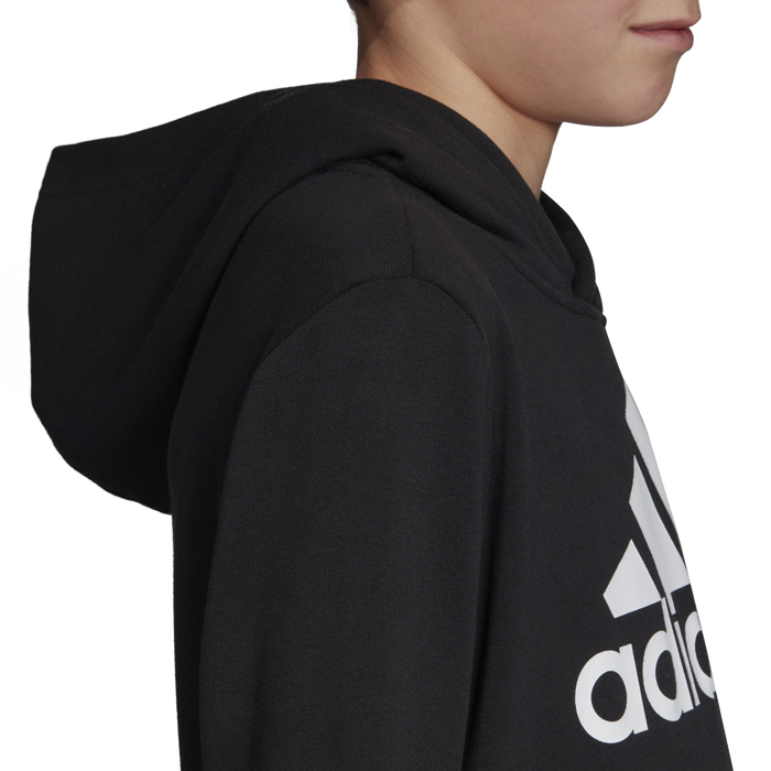 Adidas Boys Bos Hoodie - Black/White