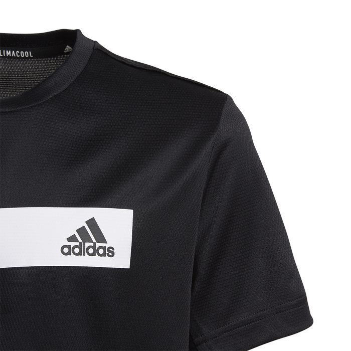 Adidas Boys Climacool Tee - Black