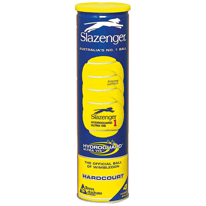 Slazenger The Hardcourt 4 Can Tennis Balls