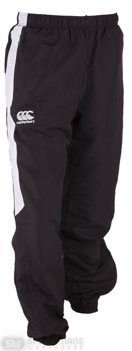 Canterbury Junior Team Side Panel Trackpant - Blk/Wht