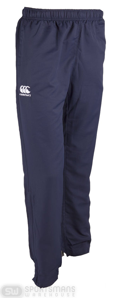 Canterbury Junior Team Plain Trackpant - Navy/Wht