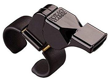 Fox 40 Classic Official Fingergrip Whistle - Black