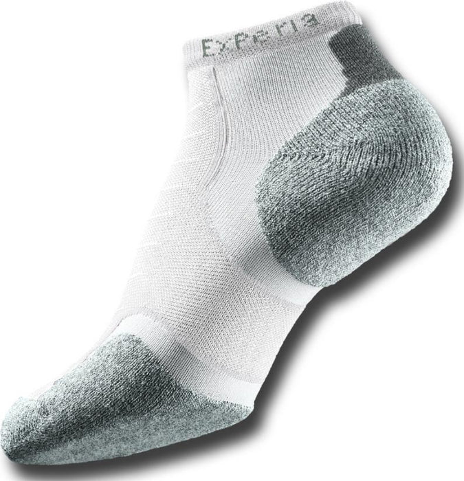 Thorlo Mens Lite Coolmax (XL) Running Sock - White