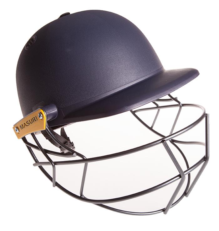 Masuri OS Legacy Large Jnr Cricket Batting Helmet - Navy