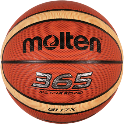 Molten GHX Series Size 6 Laminated Indoor/Outdoor Basketball - Tan/Ivory