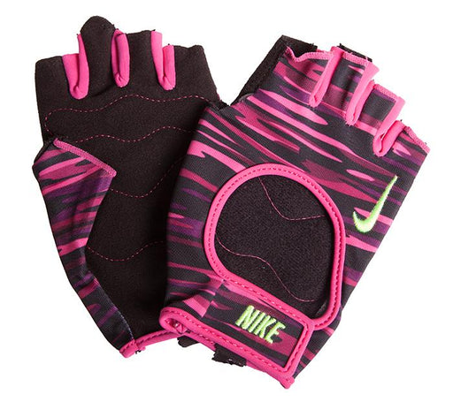 Nike Womens Fit Small Training Gloves - Pink/Black/Volt