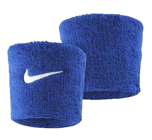 Nike Swoosh Wristbands-Royal Blue/White