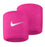 Nike Swoosh Wrsitbands - Vivid Pink/White