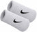 Nike Swoosh Doublewide Wrsitbands - White