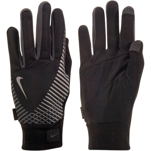 Nike Elite Storm Fit X-Large Tech Run Gloves - Black