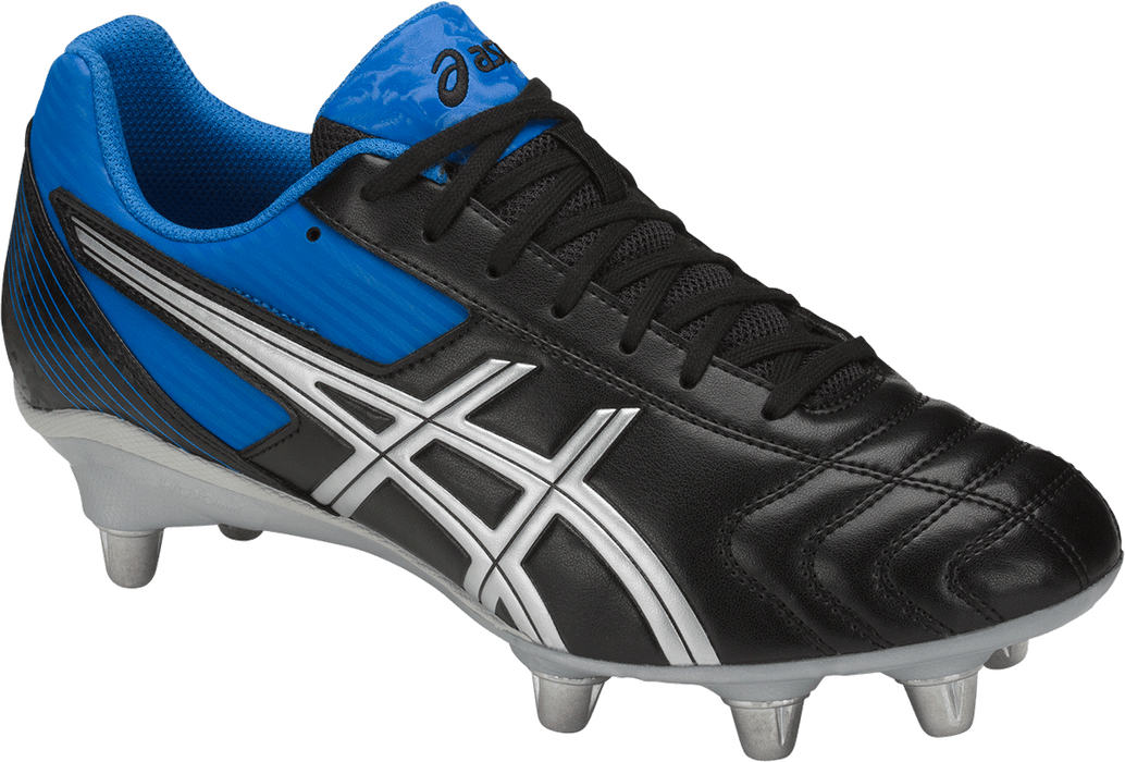 Asics Lethal Tackle Senior Football Boot - Black/Silver