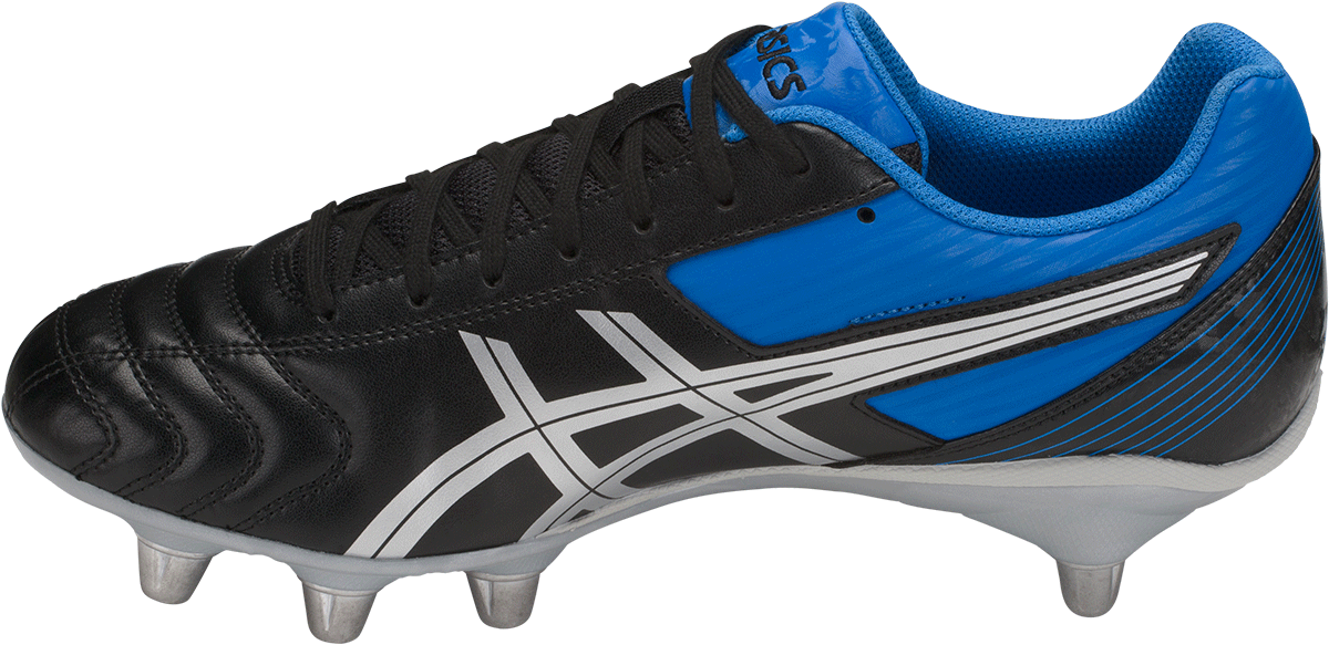 Asics Lethal Tackle Senior Football Boot - Black/Silver