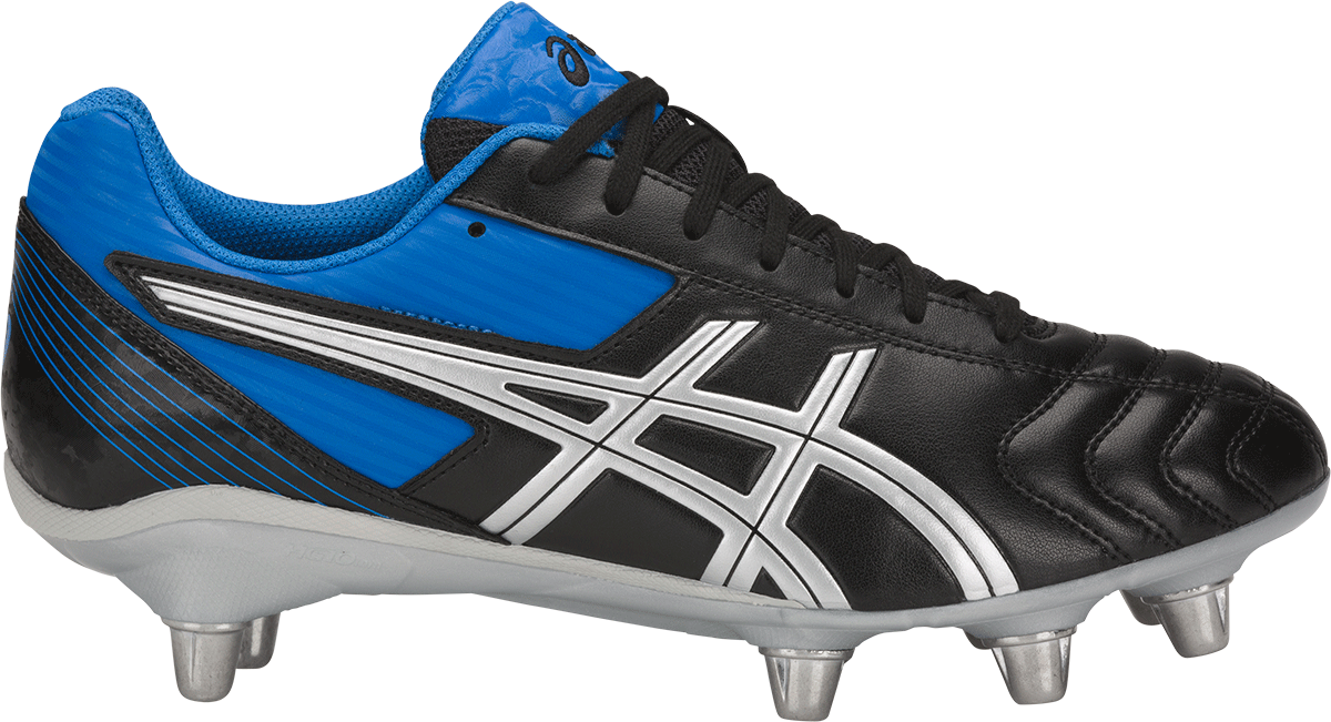 Asics Lethal Tackle Senior Football Boot - Black/Silver