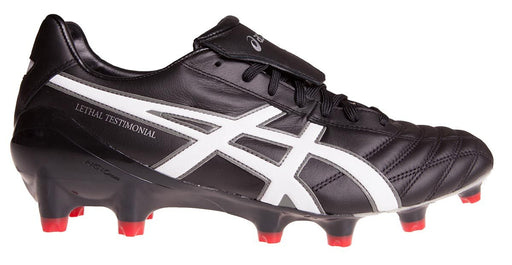 Asics Gel Lethal Testimonial 4 IT Senior Football Boot - Black/White