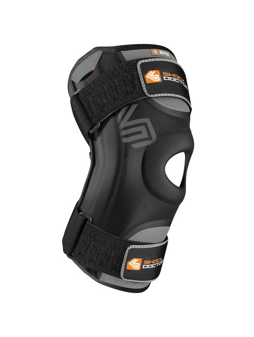 Shock Doctor Small Knee Stabiliser with Flexible Support Stays-Black