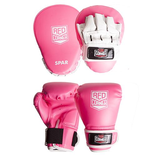 Red Corner Young Athletes Spar Focus Kit-Pink