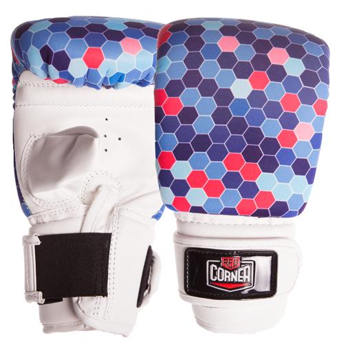 Red Corner Womens Silver Label Punch Mitt-Blue Hex