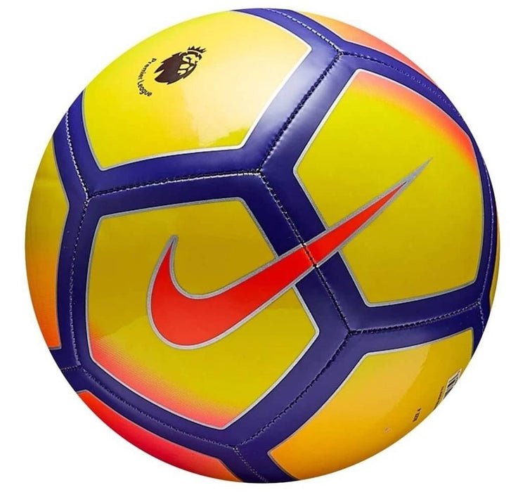 Nike Premier League Pitch Soccer Ball - Yellow/Purple/Pink