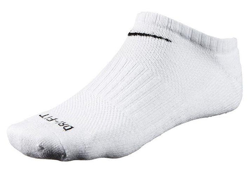 Nike Dri Fit Half Cushion No Show Sock - White