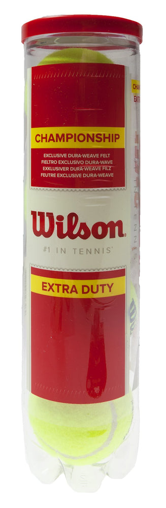 Wilson Championship 4 Ball Can Tennis Balls