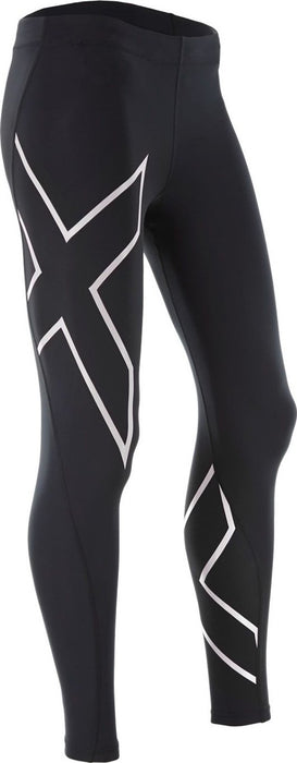 2XU TR2 Womens Compression Tights - Black/Silver