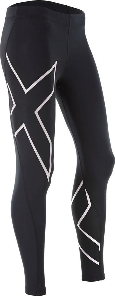 2XU TR2 Womens Compression Tights - Black/Silver