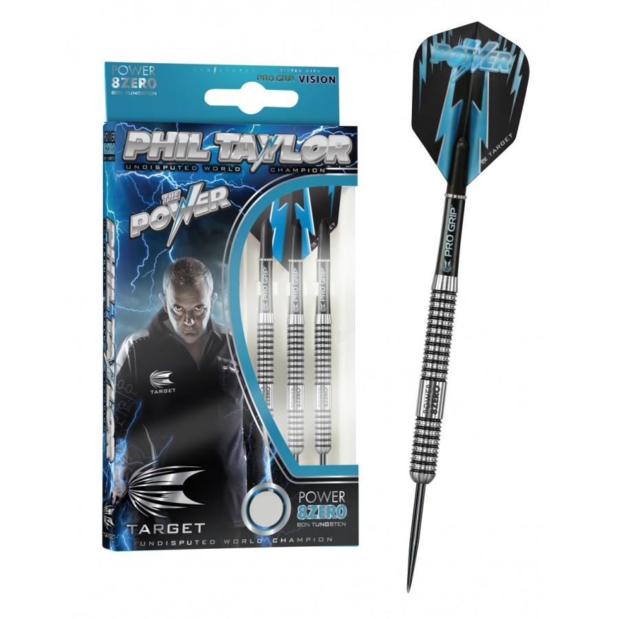 Target Phil Taylor Power 8Zero Tungsten 23g Darts